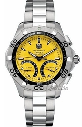 TAG Heuer Aquaracer Chronograph Żółty/Stal Ø41 mm CAF7013.BA0815
