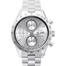 TAG Heuer Carrera Srebrny/Stal Ø41 mm CV2017.BA0794