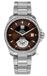 TAG Heuer Grand Carrera Brązowy/Stal Ø40 mm WAV511E.BA0900