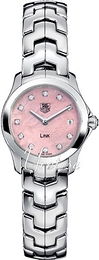 TAG Heuer Link Damklockor Różowy/Stal Ø24 mm WJF1415.BA0589