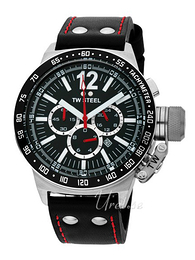 TW Steel Ceo Canteen Czarny/Skóra Ø45 mm CE1015
