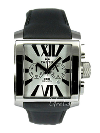 TW Steel Ceo Goliath Srebrny/Skóra Ø42 mm CE3003
