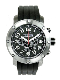 TW Steel Tech Czarny/Guma Ø45 mm TW120