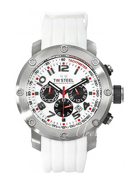 TW Steel Tech Czerwony/Guma Ø48 mm TW123