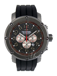 TW Steel Tech Czarny/Guma Ø45 mm TW612