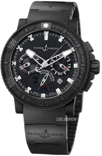 353 92 3C Ulysse Nardin Marine Collection Diver Black Sea Czas